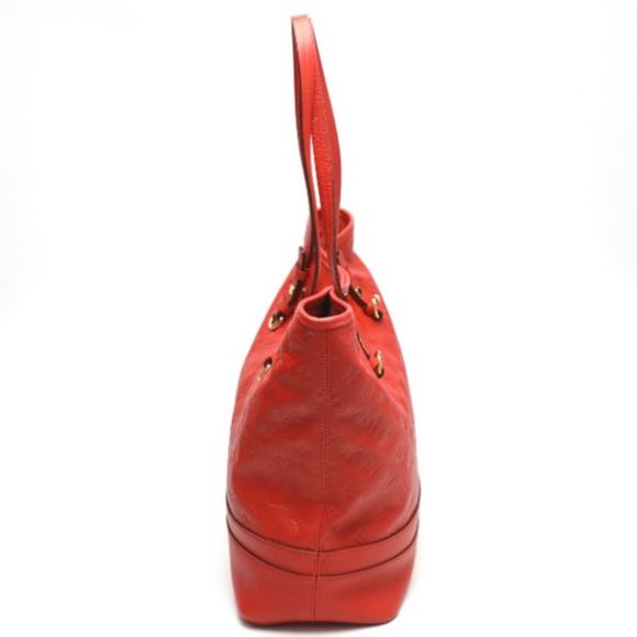 Louis Vuitton Tote Bag Monogram Citadin PM Red - Picture 3 of 14